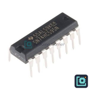 74HC595 8-Bit Shift Register IC (DIP)