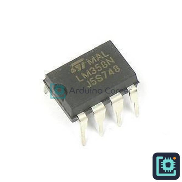 LM358 Dual Op-Amp IC (DIP)
