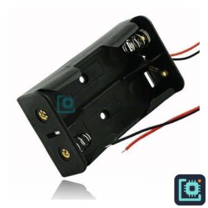 18650 Battery Holder (2-Cell) with Leads