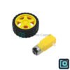 TT Yellow Gear Motor (DC 3–6V) for Robot Car