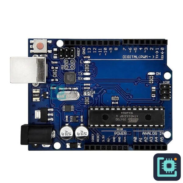 Arduino Uno R3 DIP (ATmega328P) with USB Cable