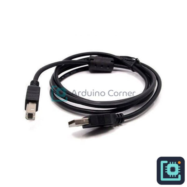 USB Cable for Arduino Uno / Mega (Type A-to-B)