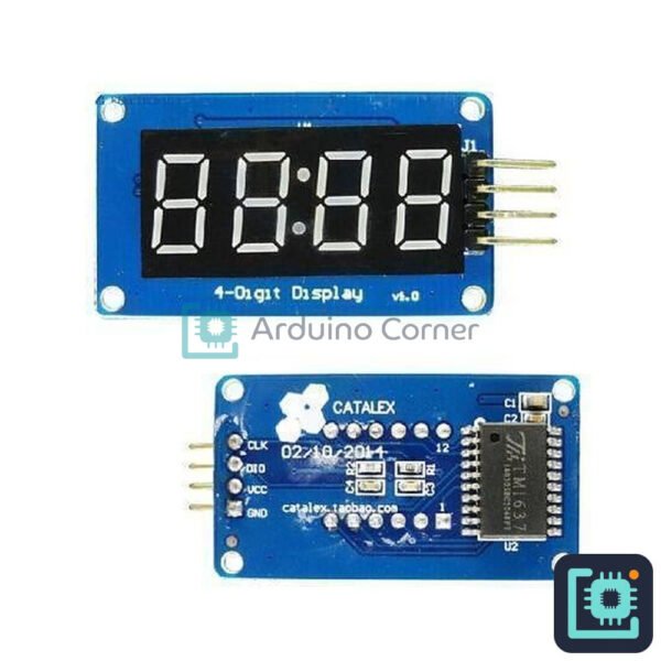 TM1637 4-Digit 7-Segment Display Module