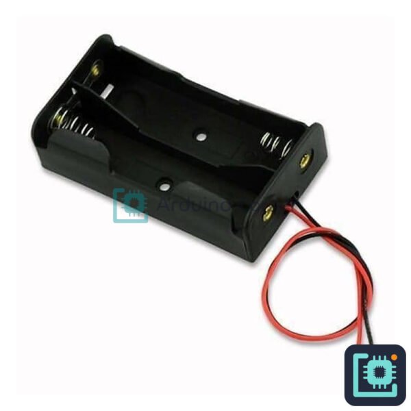 18650 Battery Holder (2-Cell) with Leads