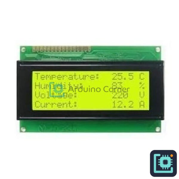 20×4 LCD Display with I2C Interface (2004 + PCF8574)