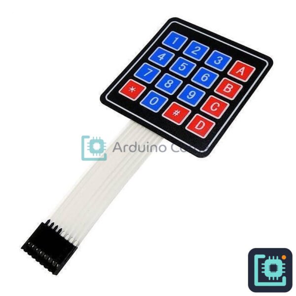 4×4 Matrix Membrane Keypad 4×4 Matrix Membrane Keypad
