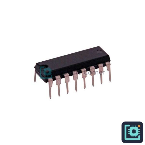 74HC42 BCD-to-Decimal Decoder IC (DIP)