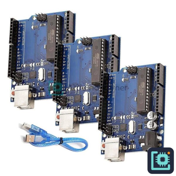 Arduino Uno R3 DIP (ATmega328P) with USB Cable