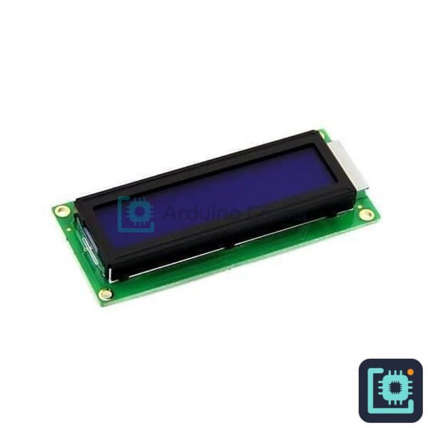 16x2 Blue LCD Display Module (1602, HD44780)