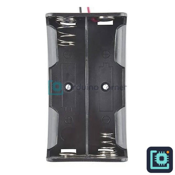 18650 Battery Holder (2-Cell) with Leads
