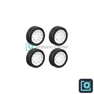 30mm Rubber Toy Wheels — Set of 4