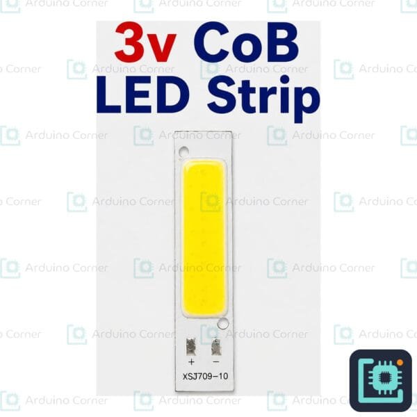 3V COB LED Strip Light Chip (Filament-Style DIY LED Bar) 3V COB LED strip light chip, filament-style bar for DIY lighting