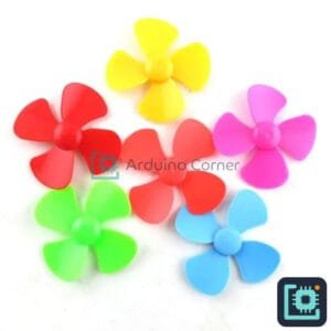 4-Blade Plastic Fan Propeller for Toy Motor