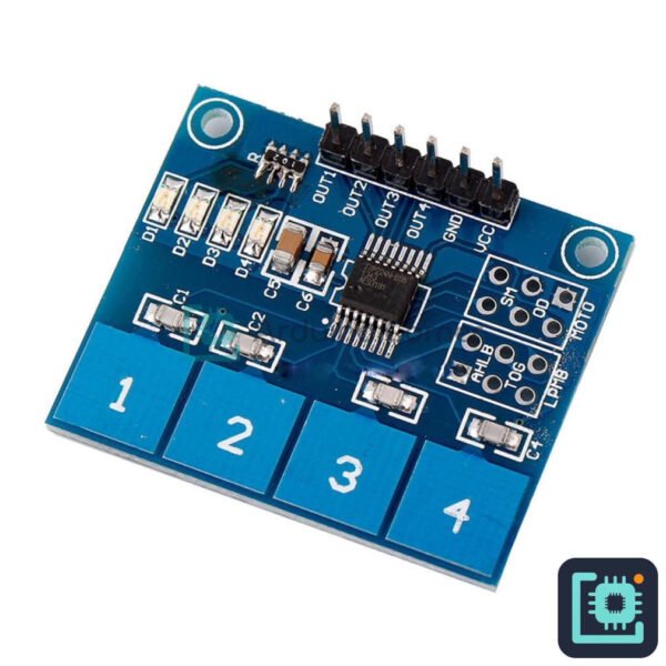 TTP224 4 Key Capacitive Touch Keypad