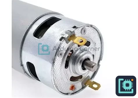 RS-555 DC Motor for DIY Mini Drill and 12v Fan.