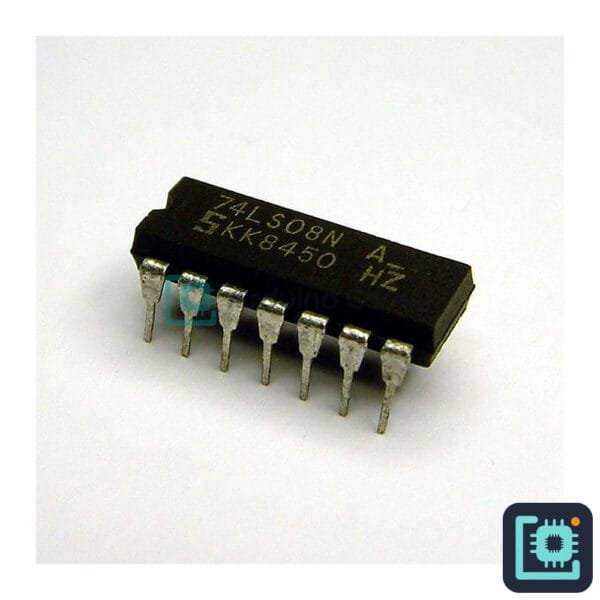 74LS08 Quad 2-Input AND Gate IC (7408, DIP-14)