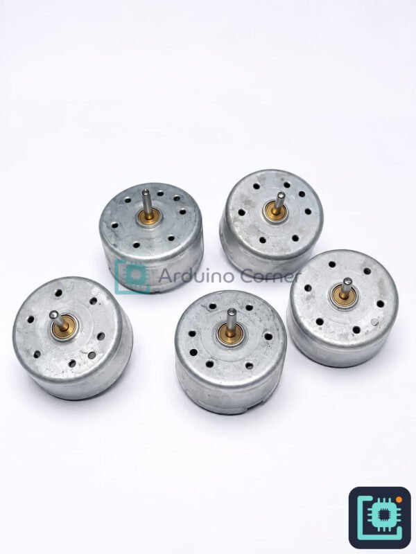 Solar DC Motor R300C (Round, without Wires) for Solar & Wind Science Projects