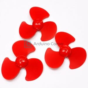 3-Blade Plastic Propeller for Toy Motor