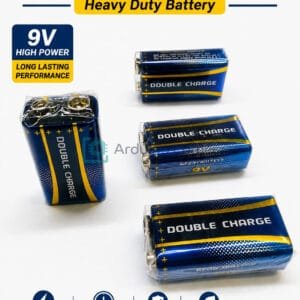 9V Non-Rechargeable Battery (Double Charge, High Power)