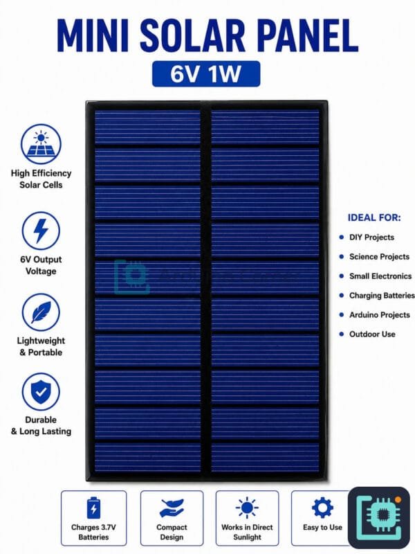 WhatsApp Image 2026-07-19 at 12.32.09 PM 6V 1W Mini Solar Panel (Epoxy, DIY & Charging)