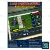 Arduino 4-car parking system project — IR sensor smart parking with LED and LCD