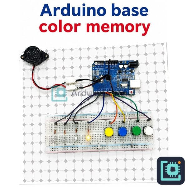 Arduino Color Memory Game Project — Simon Says LED & Buzzer Memory Game