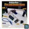 Arduino fire and smoke alarm project with MQ-2 sensor, flame sensor, LCD and buzzer