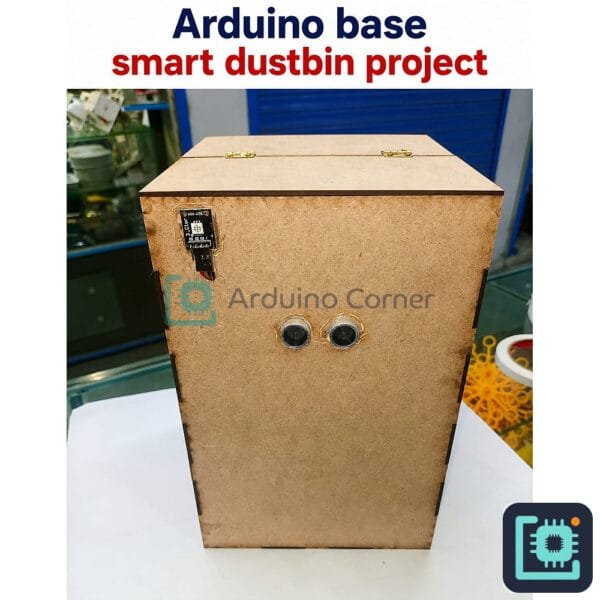 Arduino Smart Dustbin Project — Automatic Ultrasonic Sensor Bin (Touch-Free Lid)