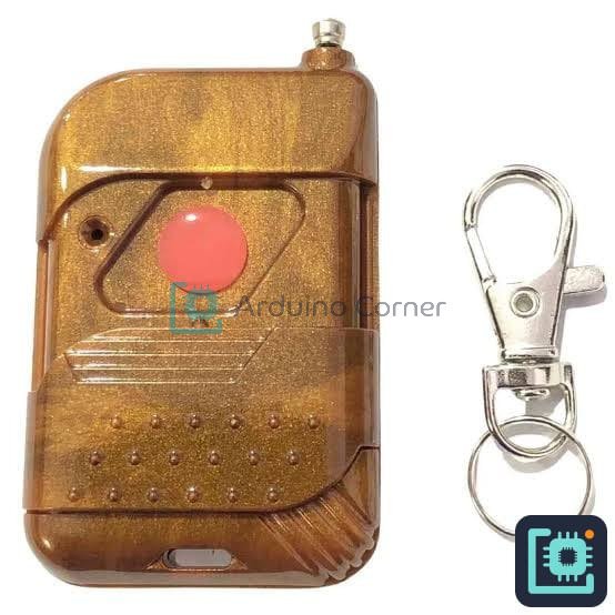 RF 433MHz 1-Button Remote (EV1527 Learning Code)