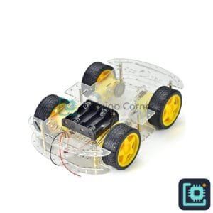4WD Smart Robot Car Chassis Kit (Single-Layer)