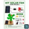 DIY Solar Fan STEM Kit — Solar-Powered Fan (Runs on Sunlight, No Battery)