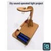 DIY Sound-Operated Light Kit — Clap-Activated Lamp (STEM Project)
