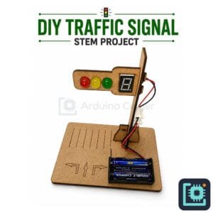 DIY Traffic Signal STEM Kit — Working Traffic Light with Countdown