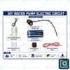 DIY water pump electric circuit STEM kit — DC water pump motor, 9V battery, switch and wires