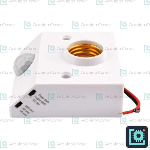 E27 Motion Sensor Bulb Holder Z04-N Fixed 220V