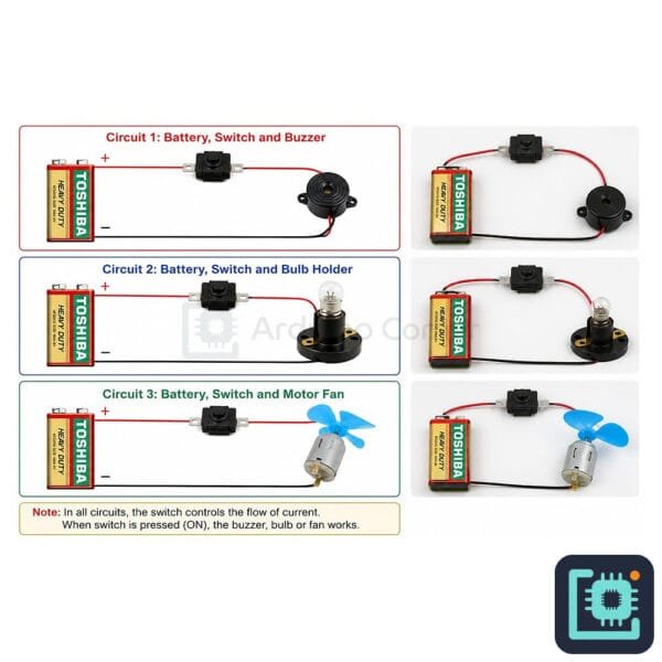 Electronics DIY Kit — STEM Circuit Building Kit for Students