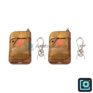 RF 433MHz 1-Button Remote (EV1527) — Set of 2