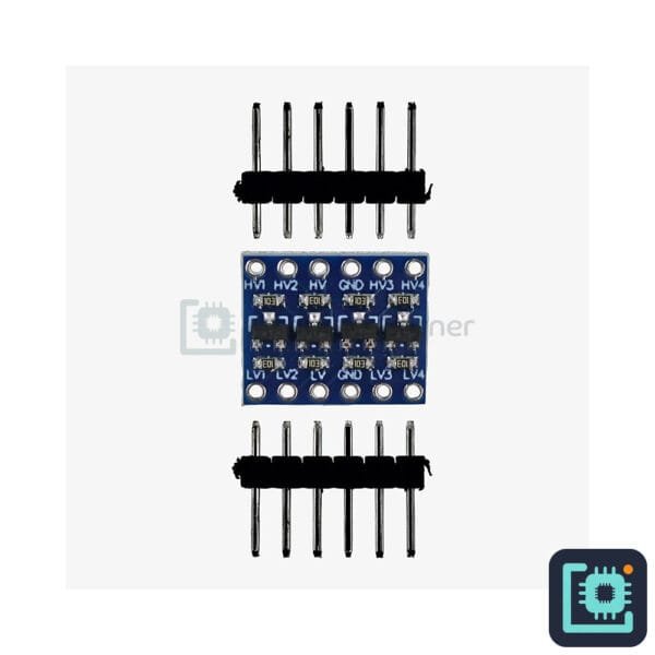4-Channel Bi-Directional Logic Level Converter (3.3V–5V)