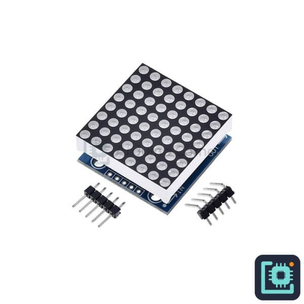 MAX7219 8×8 LED Dot Matrix Display Module
