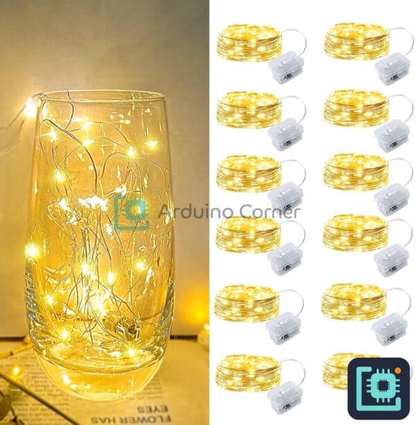 Mini Fairy Lights with 3 Modes (Warm White)