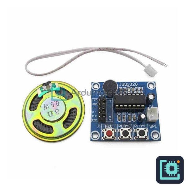ISD1820 Voice Recording & Playback Module (with Microphone)