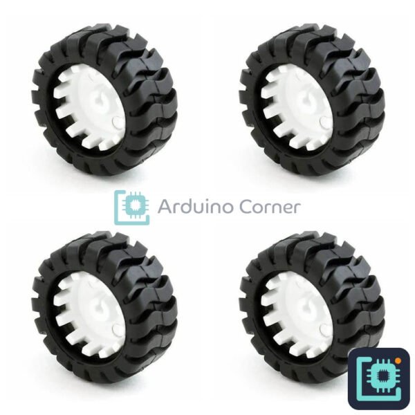 N20 Robot Wheel 43mm (Set of 4)
