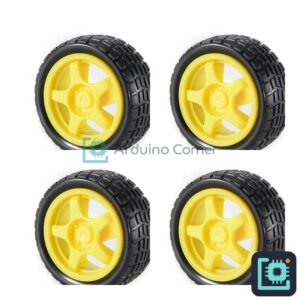 Robot Smart Car TT Gear Motor Wheels — Set of 4