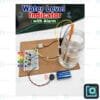 Water level indicator with alarm — three-level LED and buzzer circuit science project