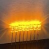 5mm Yellow LED (Clear, Pack of 10)