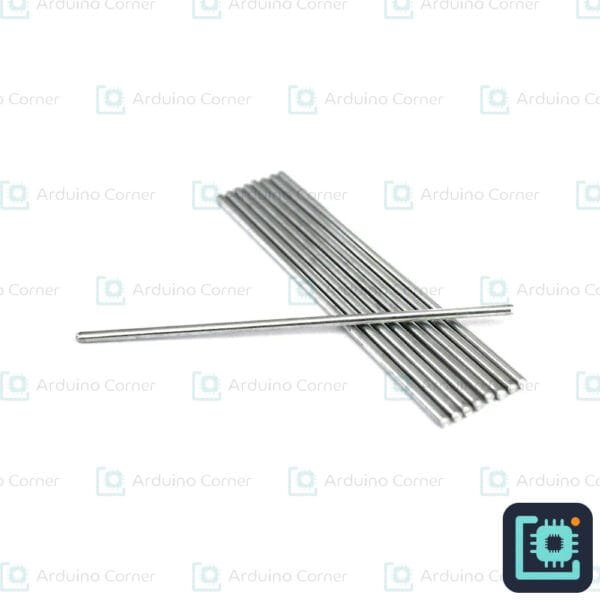 2mm metal axle rod 100mm model car wheel shaft and gear axle