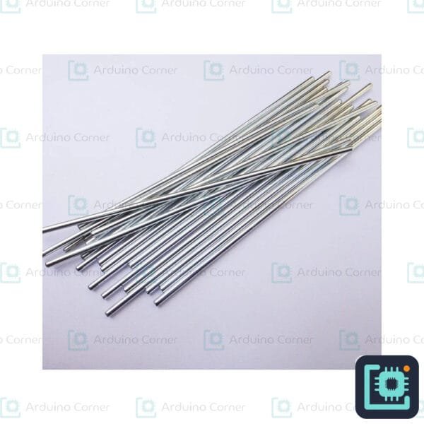 2mm metal axle rod 50mm model car wheel shaft and gear axle