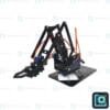 4DOF acrylic robotic arm DIY kit with servo motors