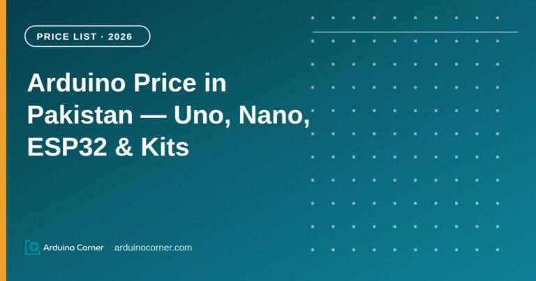 Arduino price in Pakistan 2026 price list